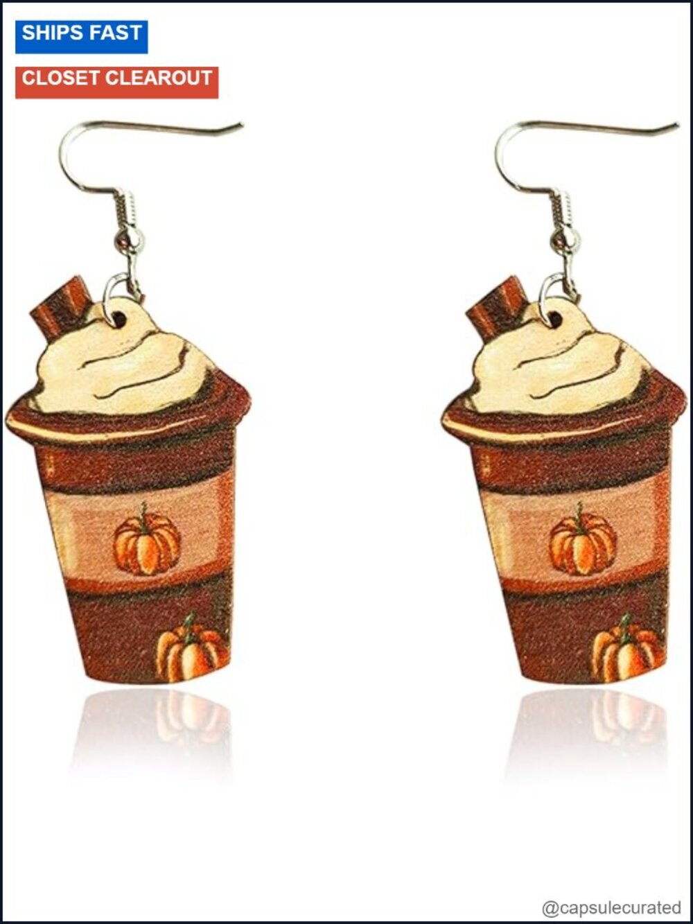 Crystal Maple Leaf Drop Dangle Earrings Fall Thanksgiving Jewelry Wood Alloy